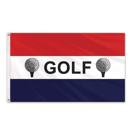 Global Flags Unlimited Golf Message Flag 3'x5' Designer Flag 204600